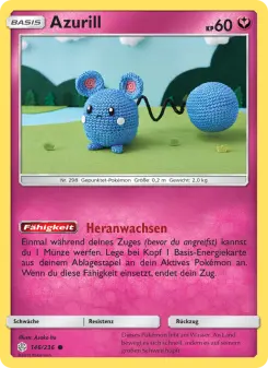 Pokémon-Karte Azurill 146/236