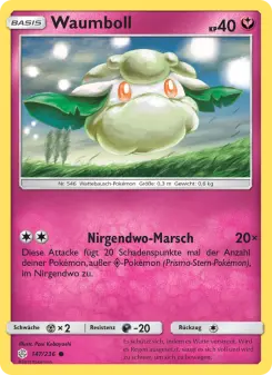 Pokémon-Karte Waumboll 147/236