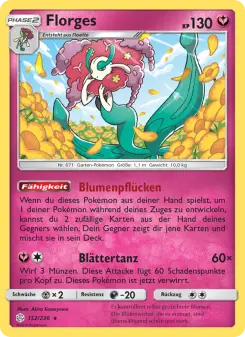 Pokémon-Karte Florges 152/236