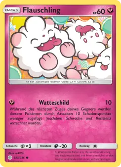 Pokémon-Karte Flauschling 153/236