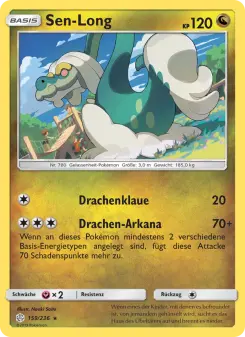 Pokémon-Karte Sen-Long 159/236