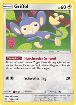 Pokémon-Karte Griffel 169/236