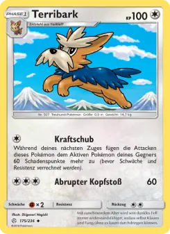 Pokémon-Karte Terribark 175/236