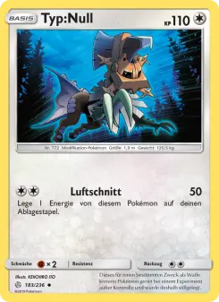 Pokémon-Karte Typ:Null 183/236