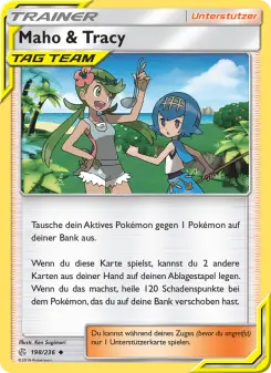 Pokémon-Karte Maho & Tracy 198/236