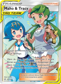 Pokémon-Karte Maho & Tracy 231/236