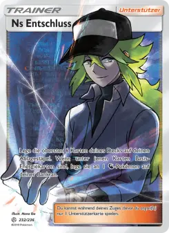Pokémon-Karte Ns Entschluss 232/236