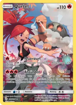 Pokémon-Karte Qurtel 237/236