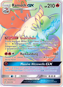 Pokémon-Karte Ramoth GX 252/236
