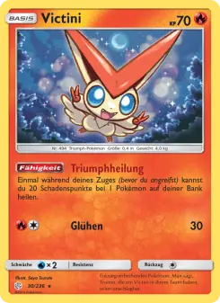 Pokémon-Karte Victini 030/236
