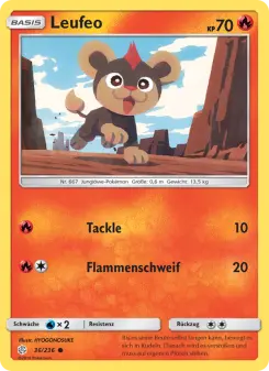 Pokémon-Karte Leufeo 036/236