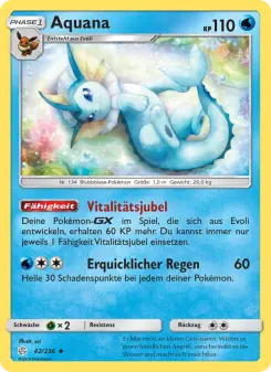 Pokémon-Karte Aquana 042/236