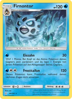 Pokémon-Karte Firnontor 048/236