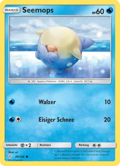 Pokémon-Karte Seemops 049/236