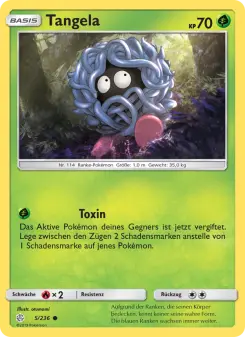 Pokémon-Karte Tangela 005/236