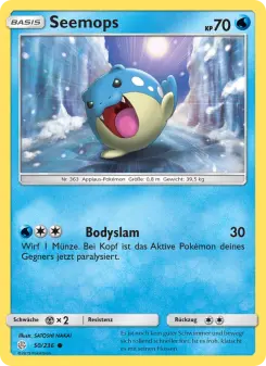 Pokémon-Karte Seemops 050/236