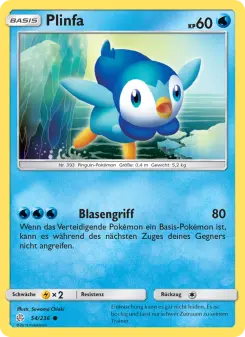 Pokémon-Karte Plinfa 054/236