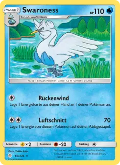 Pokémon-Karte Swaroness 060/236