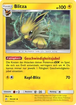 Pokémon-Karte Blitza 070/236