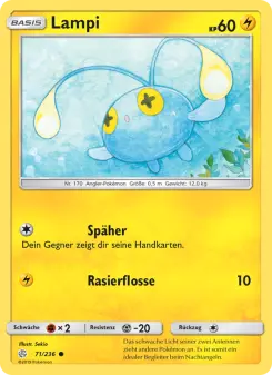 Pokémon-Karte Lampi 071/236