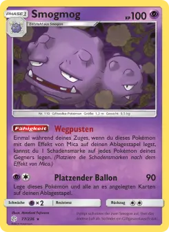 Pokémon-Karte Smogmog 077/236
