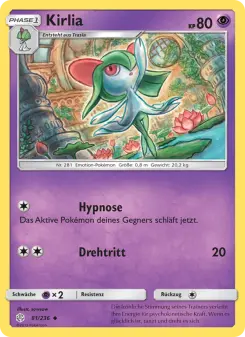 Pokémon-Karte Kirlia 081/236
