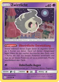 Pokémon-Karte Zwirrlicht 083/236