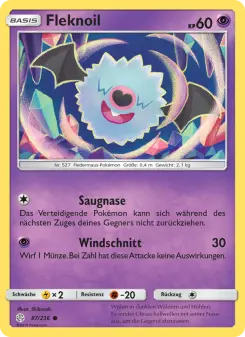 Pokémon-Karte Fleknoil 087/236