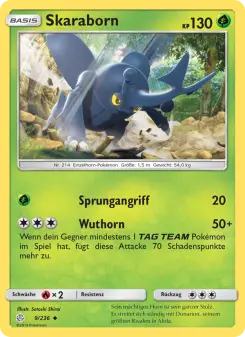 Pokémon-Karte Skaraborn 009/236