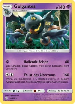 Pokémon-Karte Golgantes 090/236