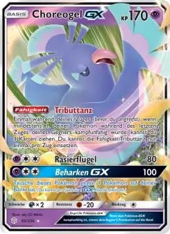 Pokémon-Karte Choreogel GX 095/236