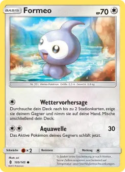 Pokémon-Karte Formeo 105/145