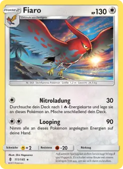 Pokémon-Karte Fiaro 111/145