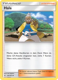 Pokémon-Karte Hala 126/145