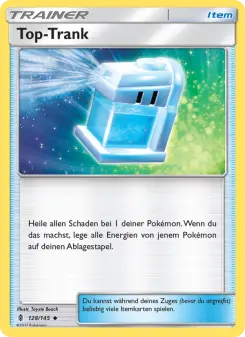 Pokémon-Karte Top-Trank 128/145