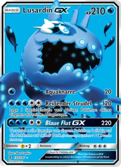 Pokémon-Karte Lusardin GX 133/145