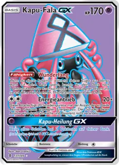 Pokémon-Karte Kapu-Fala GX 137/145