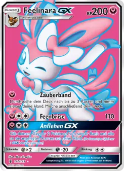 Pokémon-Karte Feelinara GX 140/145