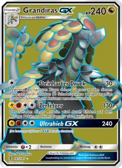 Pokémon-Karte Grandiras GX 141/145
