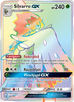 Pokémon-Karte Silvarro GX 146/145