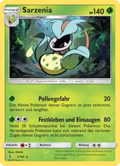 Pokémon-Karte Sarzenia 003/145