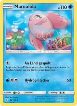 Pokémon-Karte Mamolida 036/145