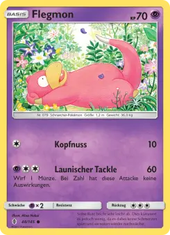 Pokémon-Karte Flegmon 048/145
