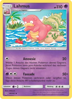 Pokémon-Karte Lahmus 049/145