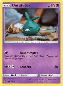 Pokémon-Karte Unratütox 050/145