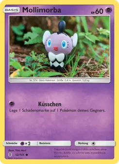 Pokémon-Karte Mollimorba 052/145