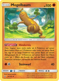 Pokémon-Karte Mogelbaum 066/145