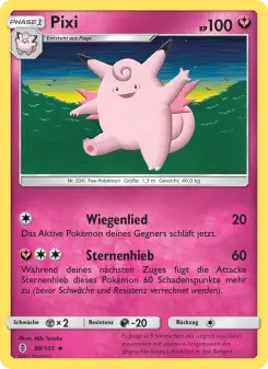 Pokémon-Karte Pixi 089/145