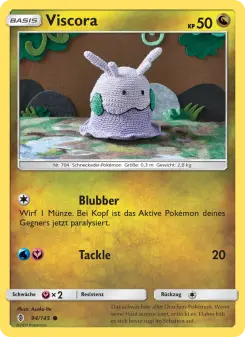 Pokémon-Karte Viscora 094/145