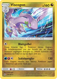 Pokémon-Karte Viscogon 096/145
